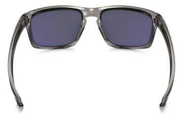 Oakley Silver Sunglasses Grey Smoke Frame, Positive Red Iridium Polarized Lens-OO9262-11