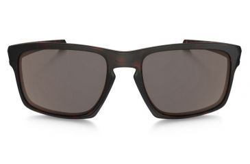 Oakley Silver Sunglasses Matte Brown Tortoise Frame, Warm Grey Lens-OO9262-03