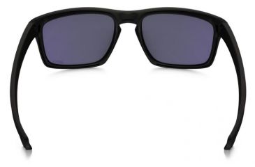 Oakley Silver Sunglasses Sliver Matte Black Frame, Positive Red Iridium Lens-OO9262-20