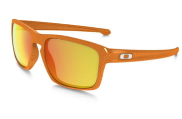 Oakley Sliver Sunglasses Atomic Orange Frame, Fire Iridium Lens-OO9262-16