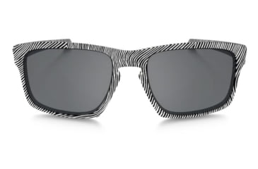 Oakley Sliver Sunglasses Fingerprint White Frame, Black Iridium Lens-OO9262-15