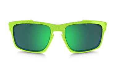Oakley Sliver Sunglasses Retina Burn Frame, Jade Iridium Lens-OO9262-18