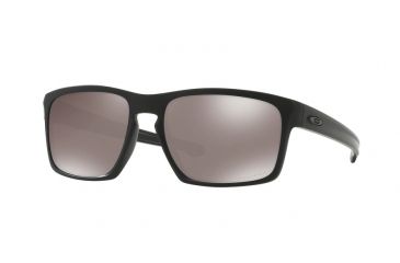 Oakley Sliver Sunglasses 926244-57 - Matte Black Frame, Prizm Black Polarized Lenses