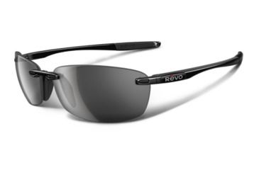 Verres De Remplacement Pour Lunettes De Soleil Revo RE4060 Descend E - 64 Mm, Protection UV 100%