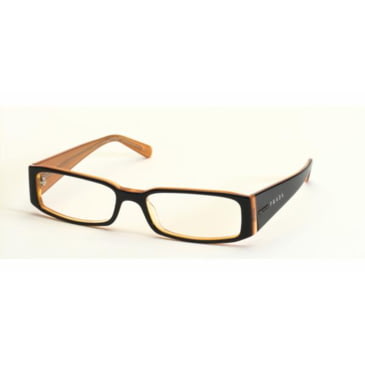 prada black eyeglass frames