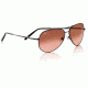 Serengeti Aviator Sunglasses - Medium, Henna Frame, Drivers Gradient Lens 6826