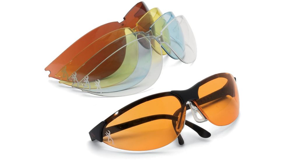 Browning Claymaster Shooting Glasses 12715 . Browning Safety Glasses.