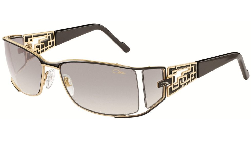 cazal gold frame glasses