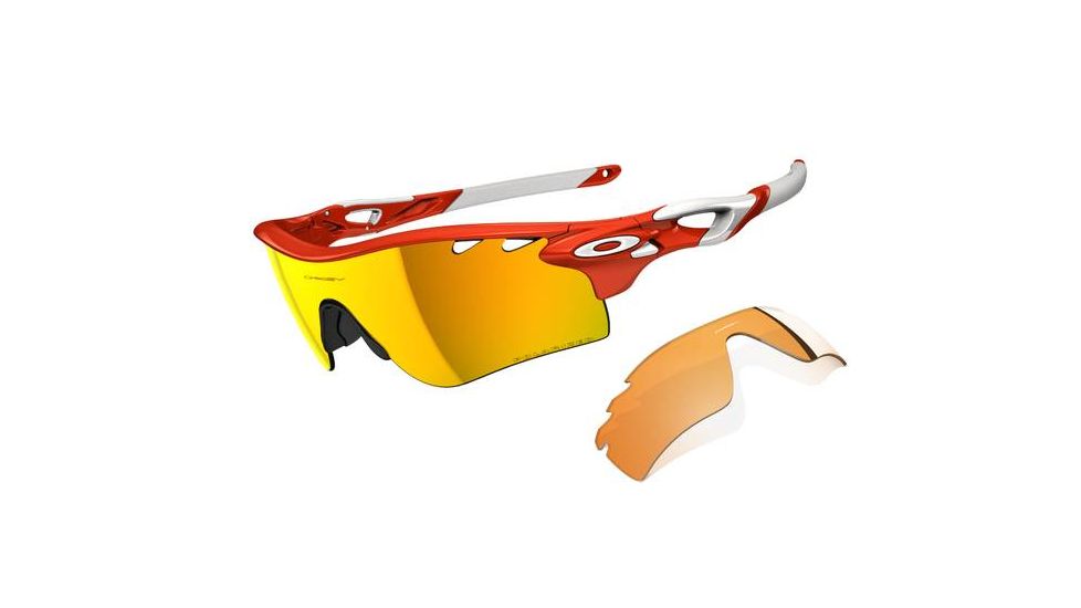 oakley radar orange
